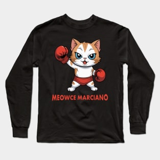 Boxing Champion Cat Marciano Long Sleeve T-Shirt